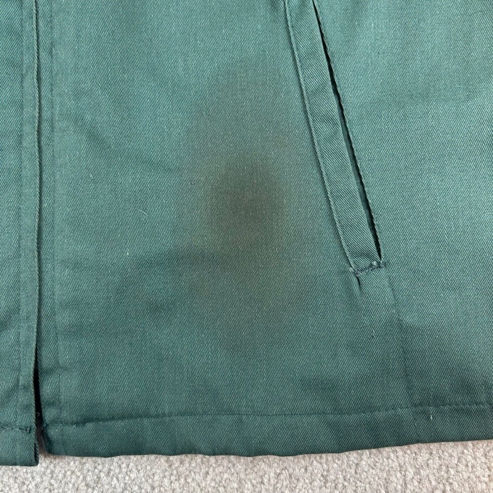 True Vintage 60s Big Mac Penn Prest Work Jacket Men's XL Green Full Zip Workwear - Picture 6 of 16